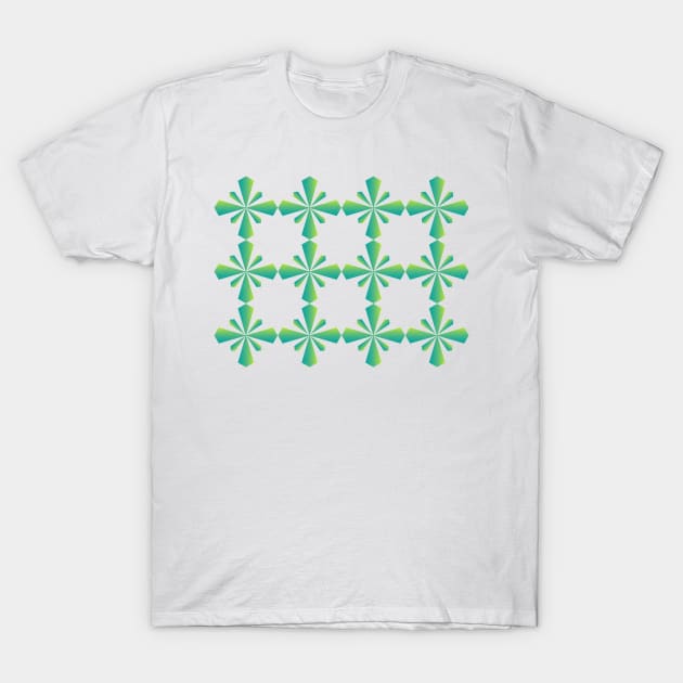Emerald Pattern T-Shirt by The E Hive Design
